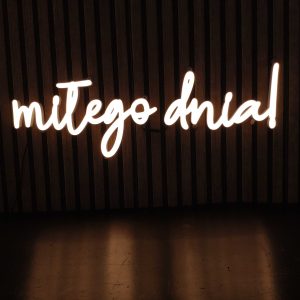Fijne dag! - 3D-letters Frontlit